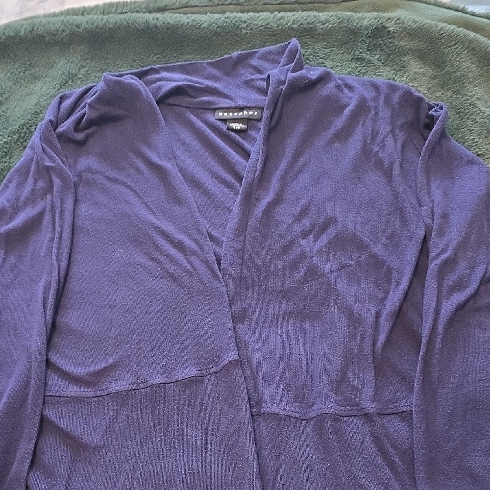 Metaphor Deep Purple Knit Top